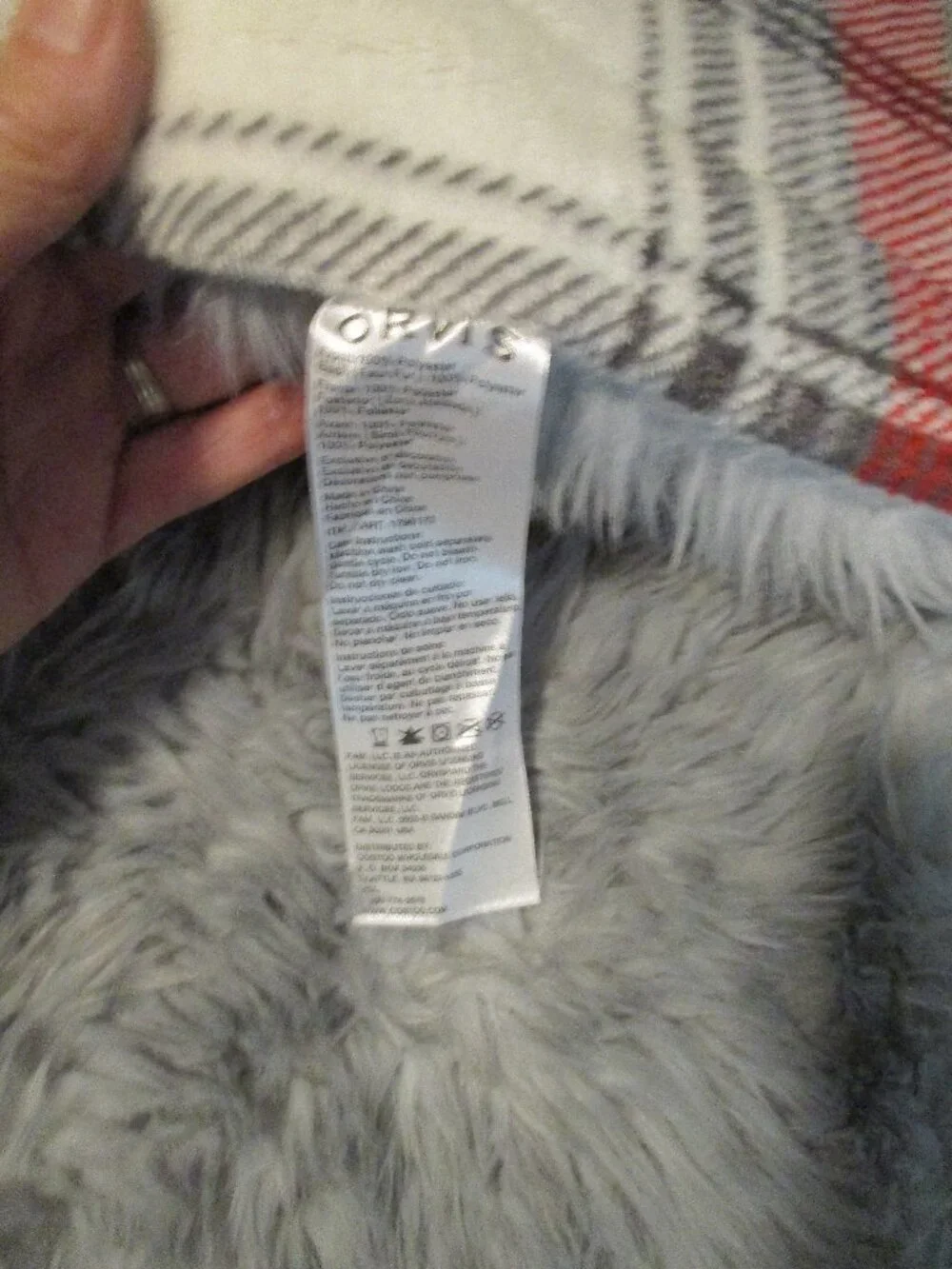 Orvis Throw Blanket  60”x70”